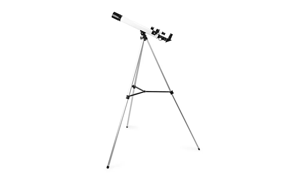 Nedis Telescope Aperture 50 Mm Focal Length 600 Mm Finderscope 5 X 24 Maximum Working Height 125 Cm Tripod Black White