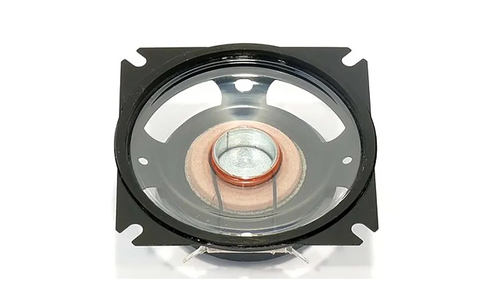 Visaton Sl87 Wpm 4 Ohm Waterproof 8 Cm 3.3 Fullrange Speaker With A Transparent Plastic Cone And Rubber Sealing Ring