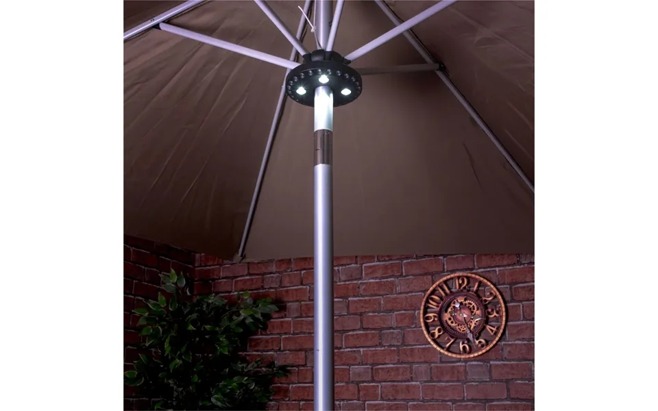Wireless Battery Powered 28 Led Umbrella Parasol Light With 3 Brightness Settings