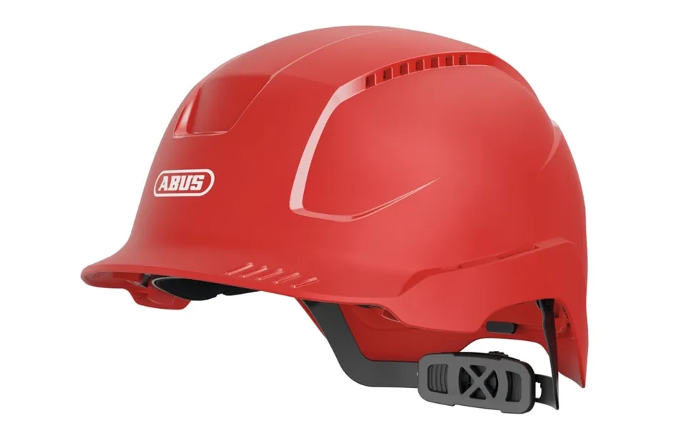 Abus Mechanical 41397 Vented Safety Helmet Red