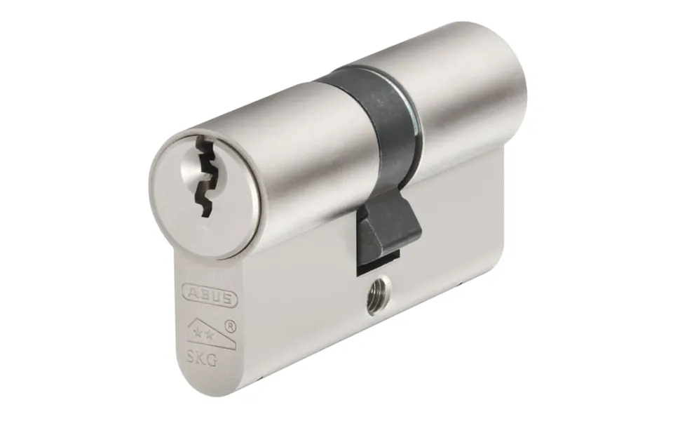 Abus Mechanical 54166 E60np Euro Double Cylinder 40mm 45mm Nickel Pearl
