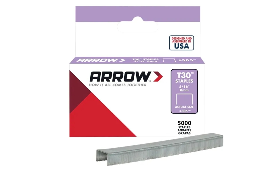 Arrow A305ip 8mm Staples With 5000