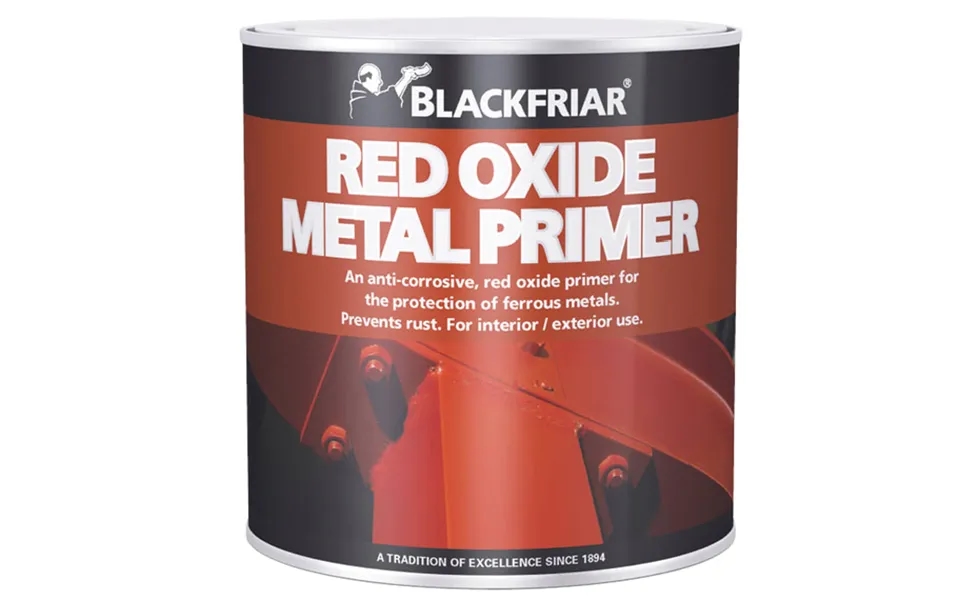 Blackfriar Bf0390001e1 Red Oxide Metal Primer 500ml