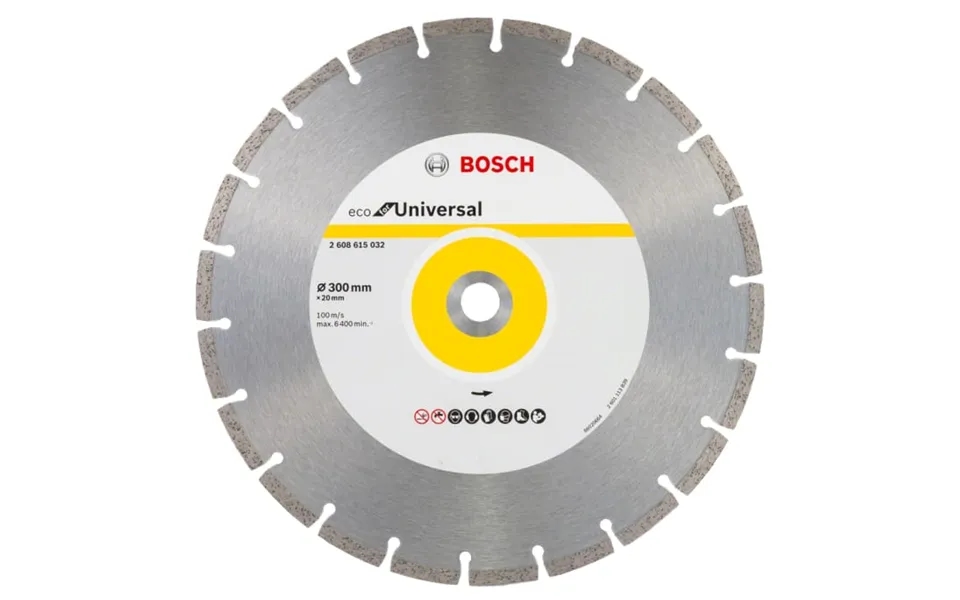Bosch Powertool Accessories Bosch 2608615032 Universal Segmented Diamond Cutting Disc 300