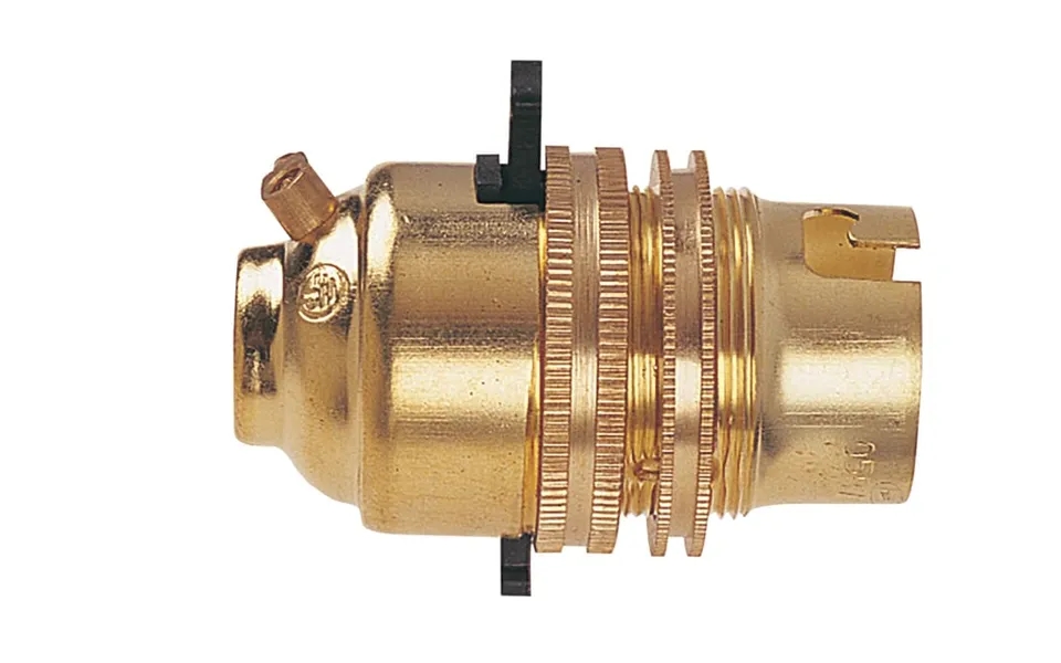 Dencon 101nb 1 2in Switched Lamp Holder