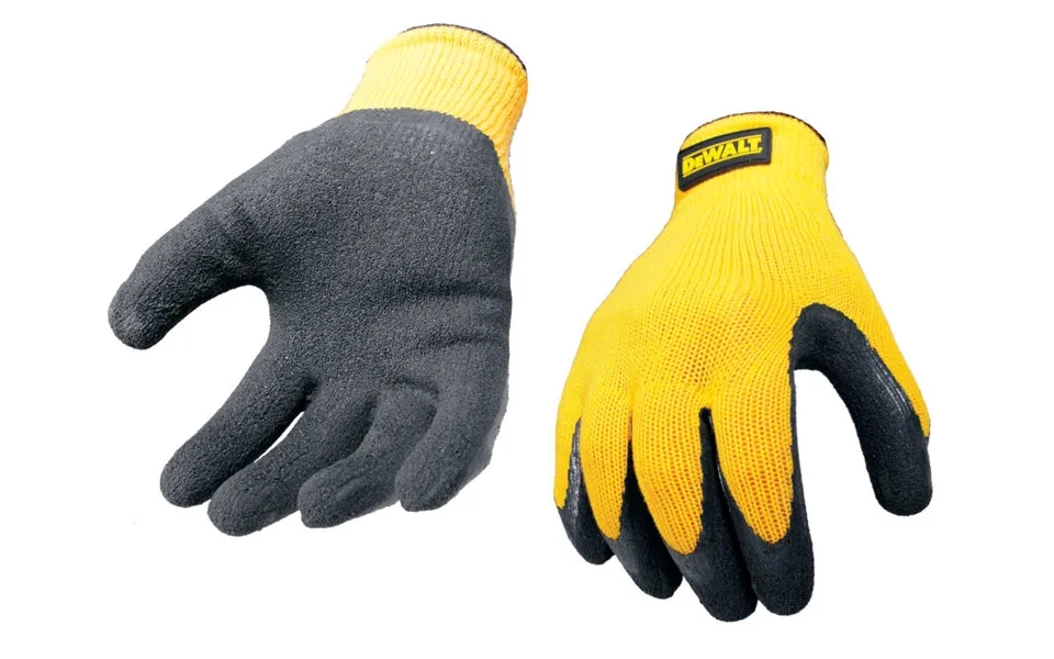 Dewalt Dpg70leu Textured Rubber Gripper Gloves Large