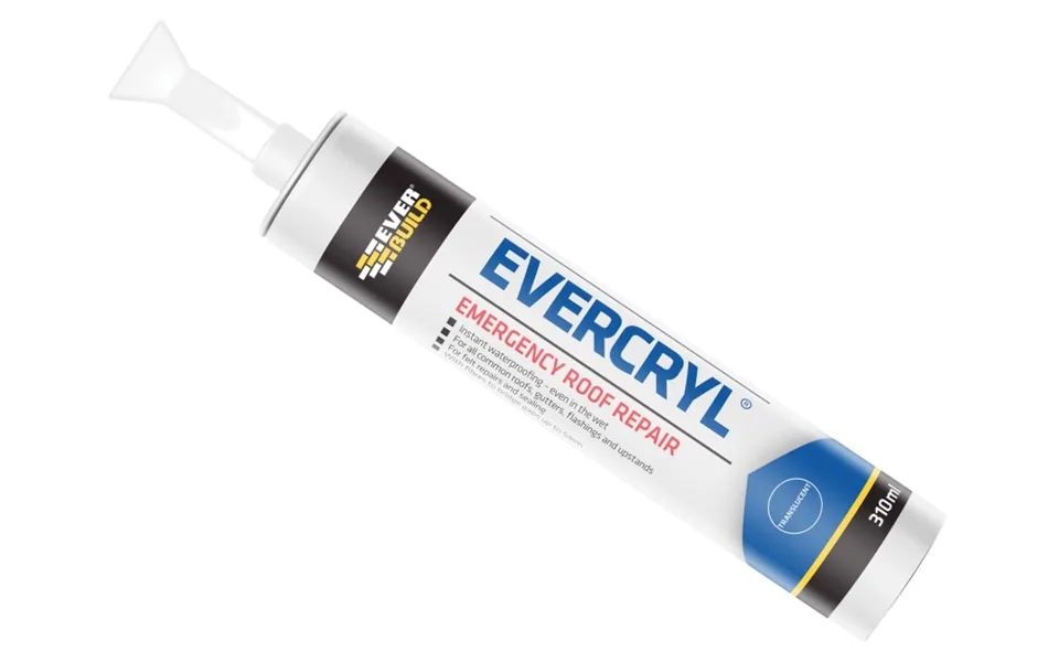Everbuild Sika Everbuild 486271 Evercryl Emergency Roof Repair Clear C3