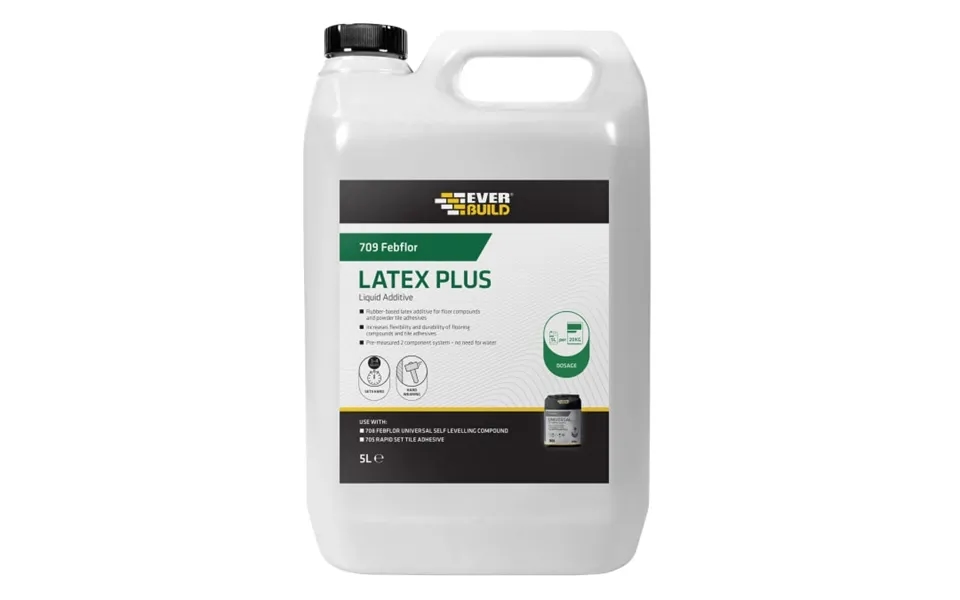 Everbuild Sika Everbuild 489452 Floor Flex Plus Latex 5 Litre