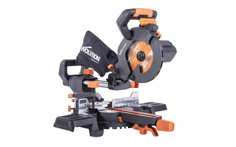 Evolution R185sms 185mm Multi-material Sliding Mitre Saw 1200w 240v