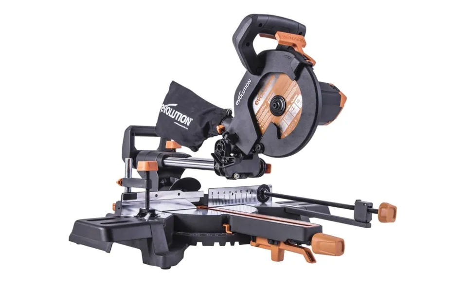 Evolution R210sms-300 210mm Multi-material Sliding Mitre Saw 1500w 240v
