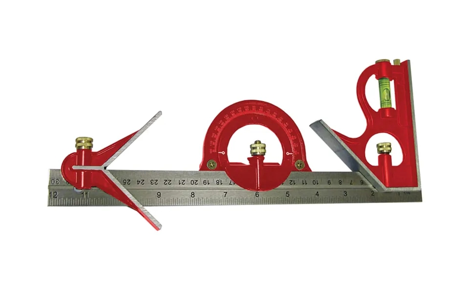 Faithfull Faics300set 300mm Combination Square Set