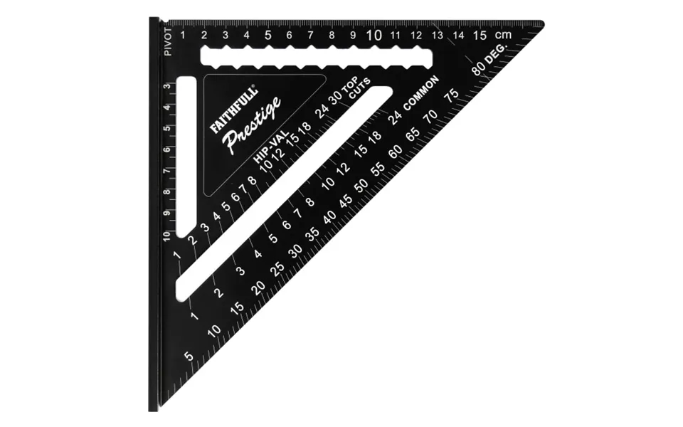 Faithfull Faicsq7mcnc 180mm Aluminium Roofing Square