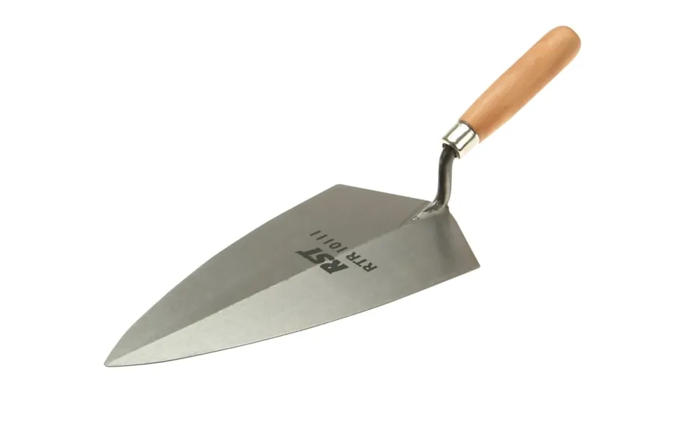 Rst Rtr10111 11in Philadelphia Brick Trowel With Wooden Handle