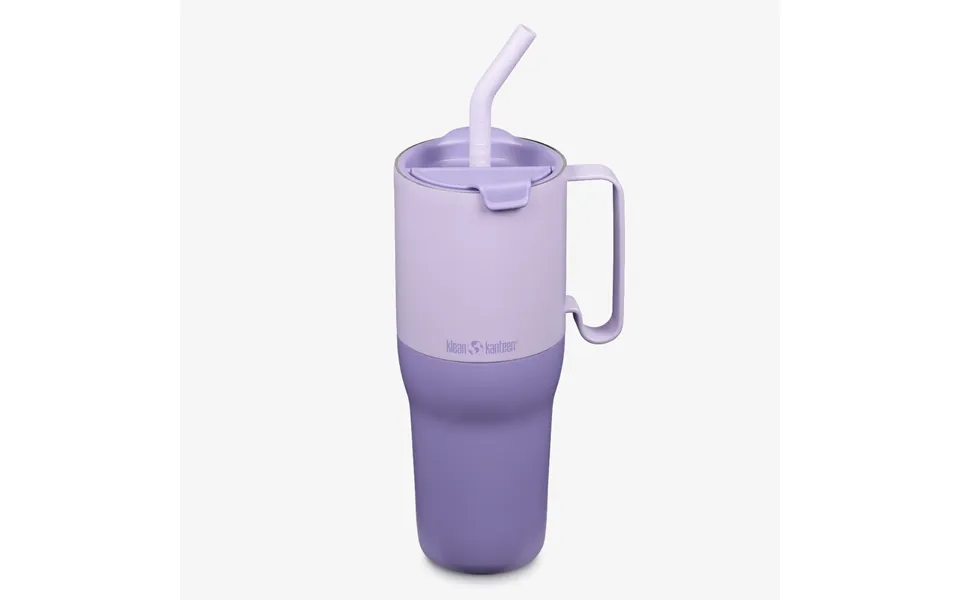 Rise Tumbler 1064ml 36oz With Straw Lid By Klean Kanteen Colour Orchid Bloom