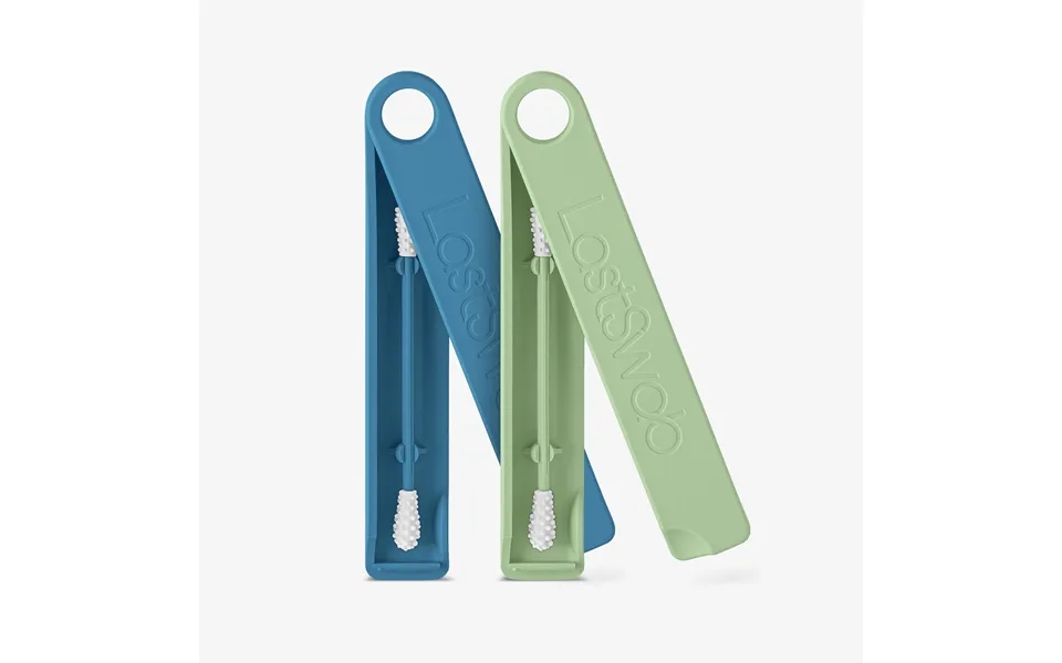 The Reusable Swab - Set Of 2 By Last Object Colour Green Blue
