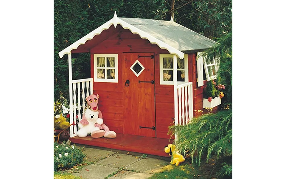 6' X 6' Shire Den Kids Wooden Playhouse 1.79m X 1.79m