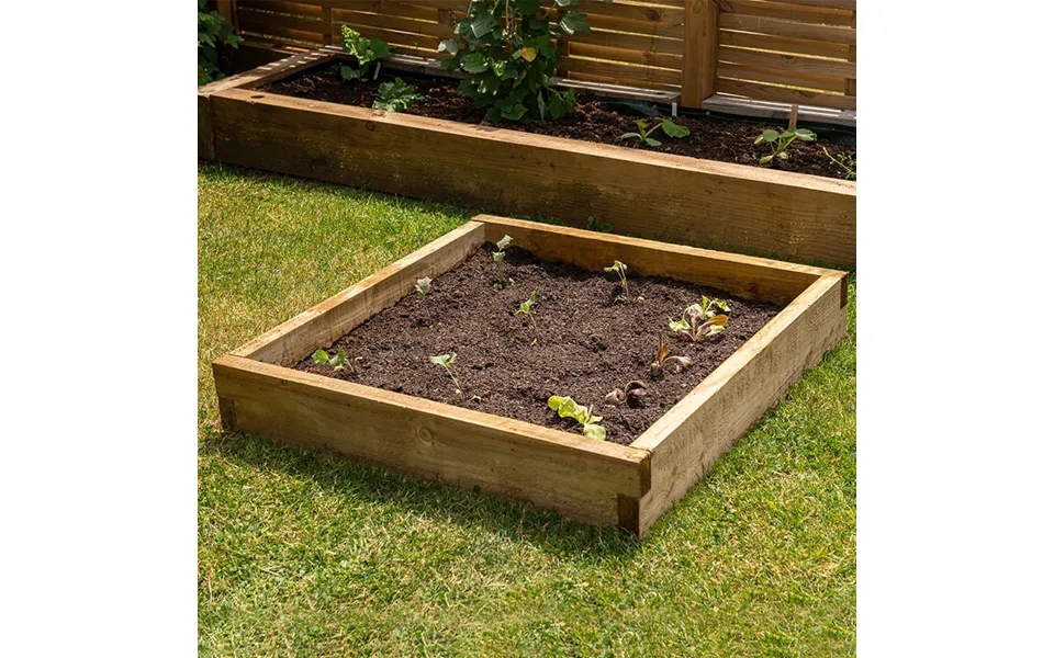 Forest Caledonian Small Raised Bed 3' X 3' 0.9m X 0.9m