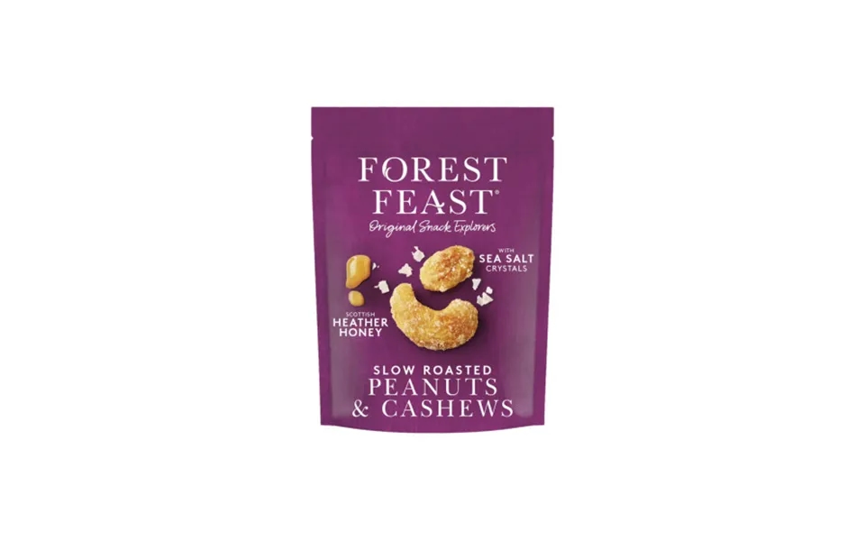 Forest Feast Peanuts & Cashews With Honey And Sea Salt - 120 G