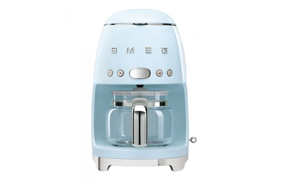 Smeg Dcf02pbuk 50's Style Drip Filter Coffee Machine - Pastel Blue