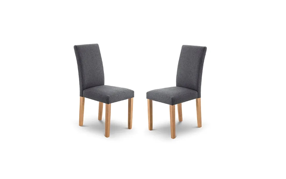 2 Pack Belmont Dining Chair Slate Grey