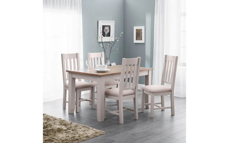 2 Pack Hampstead Dining Chair Grey