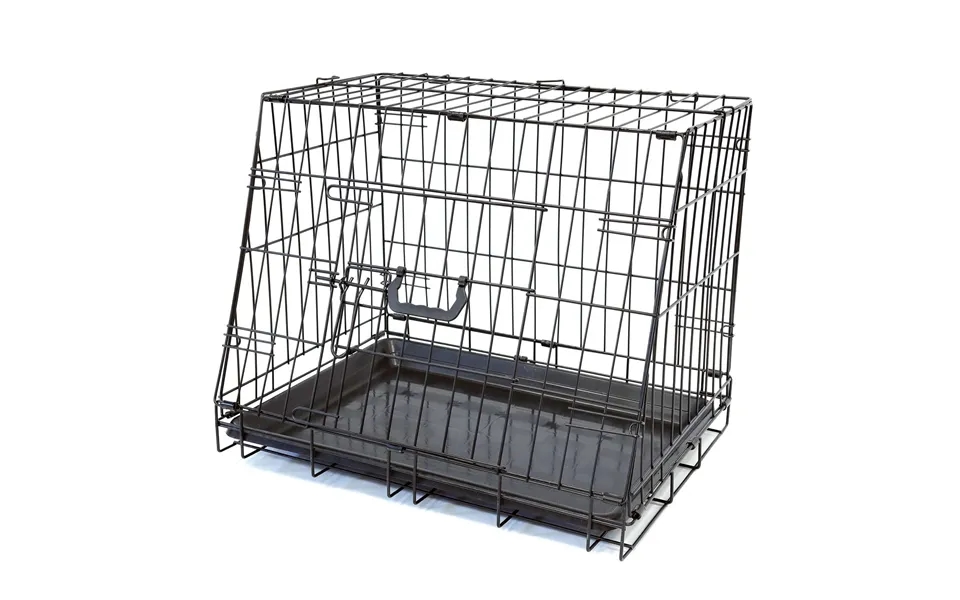 24 Inch Small Deluxe Slanted Dog Crate