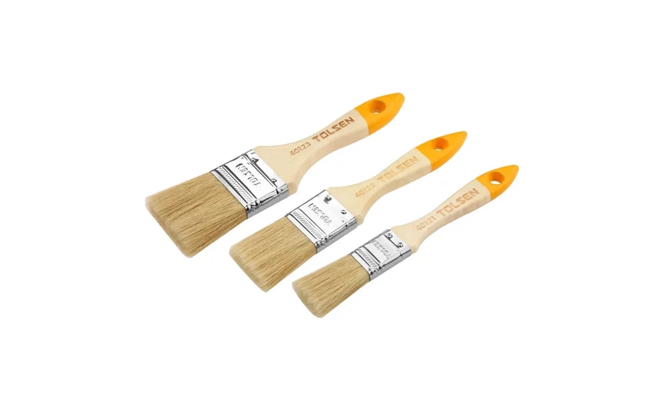 3 Pcs Paint Brush Set 1 1.5 2 Inch