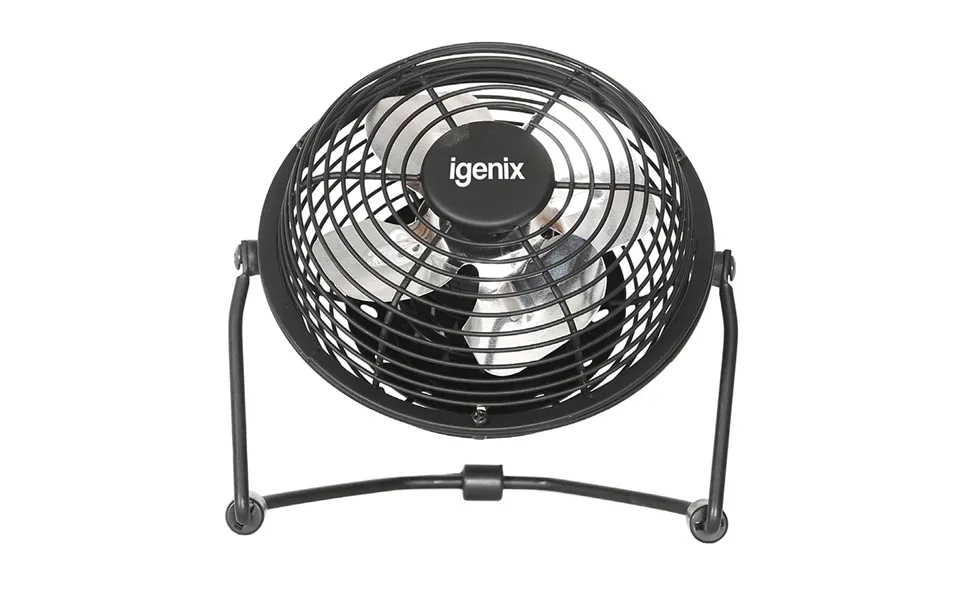 4 Inch Usb Desk Fan Black