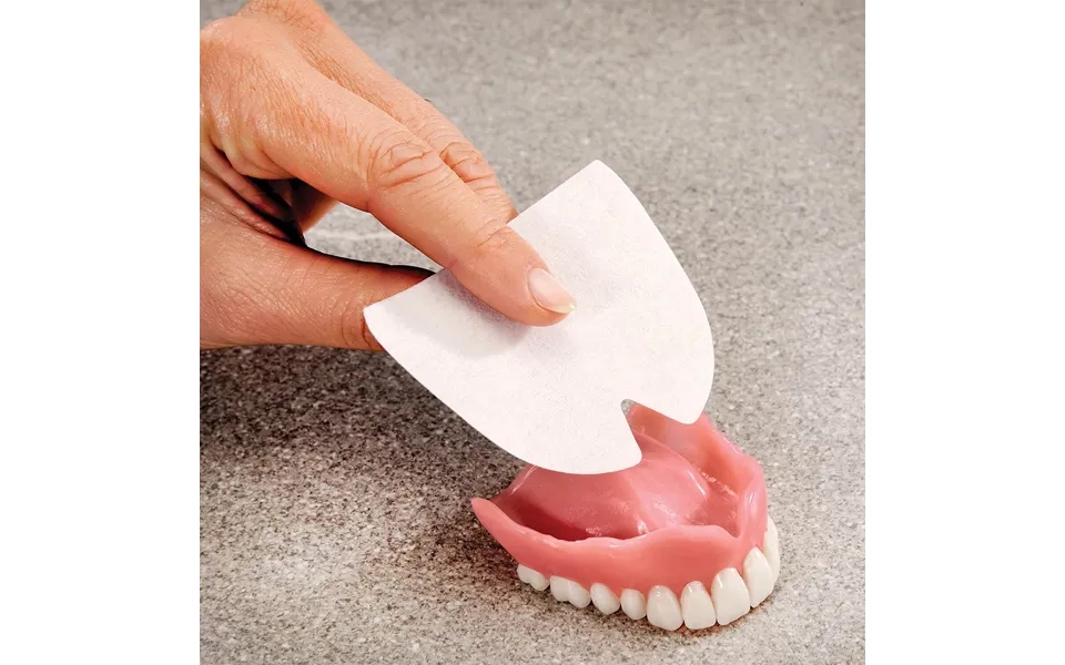 Adhesive Denture Plates 30 Pack Upper