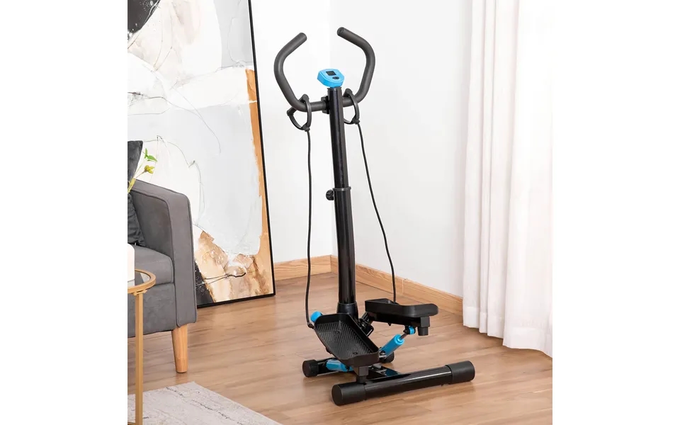 Adjustable Twist Stepper W Lcd & Handle