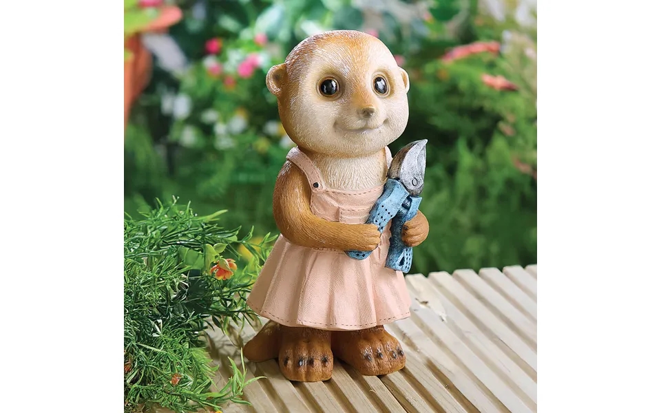 Baby Girl Meerkat Gardening