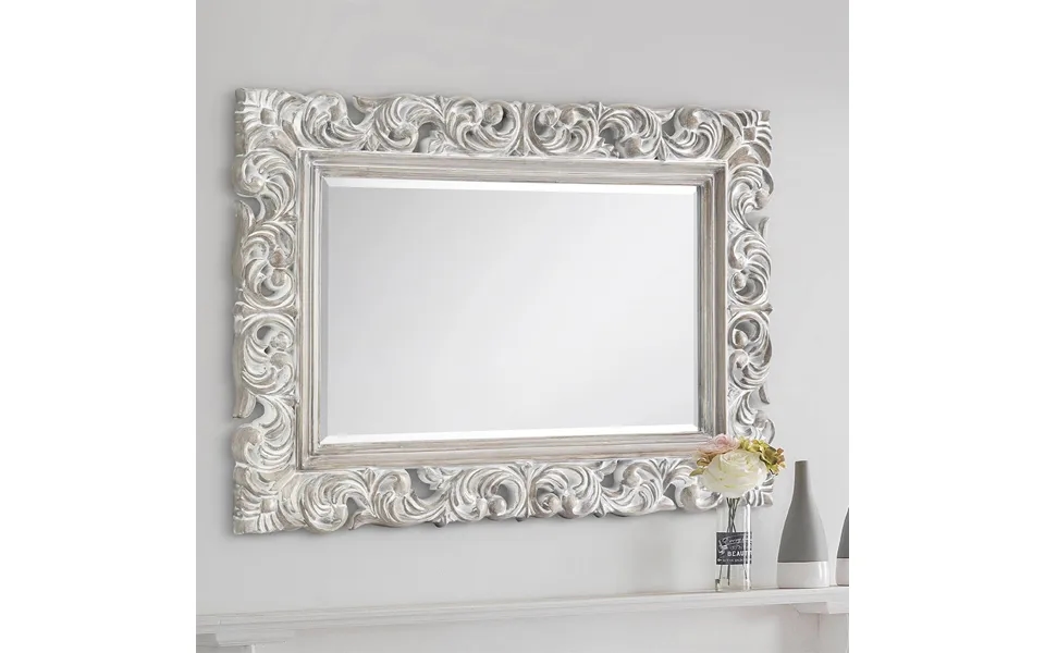 Baroque Distressed Wall Mirror