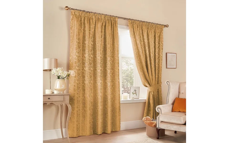 Buckingham Curtains Tiebacks Natural