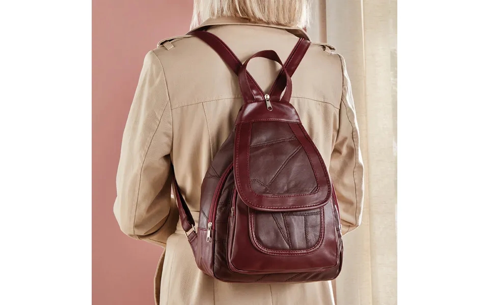 Burgundy Backpack