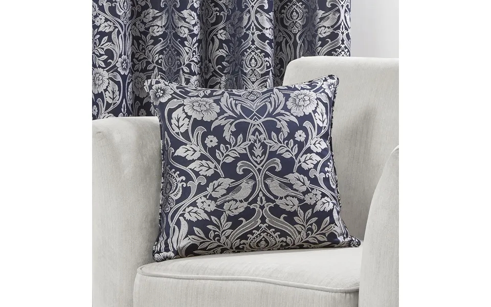Eden Jacquard Duvet Set Navy
