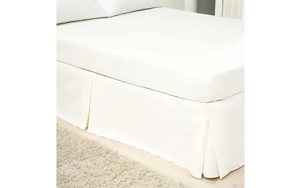 Egyptian Cotton White King Valance