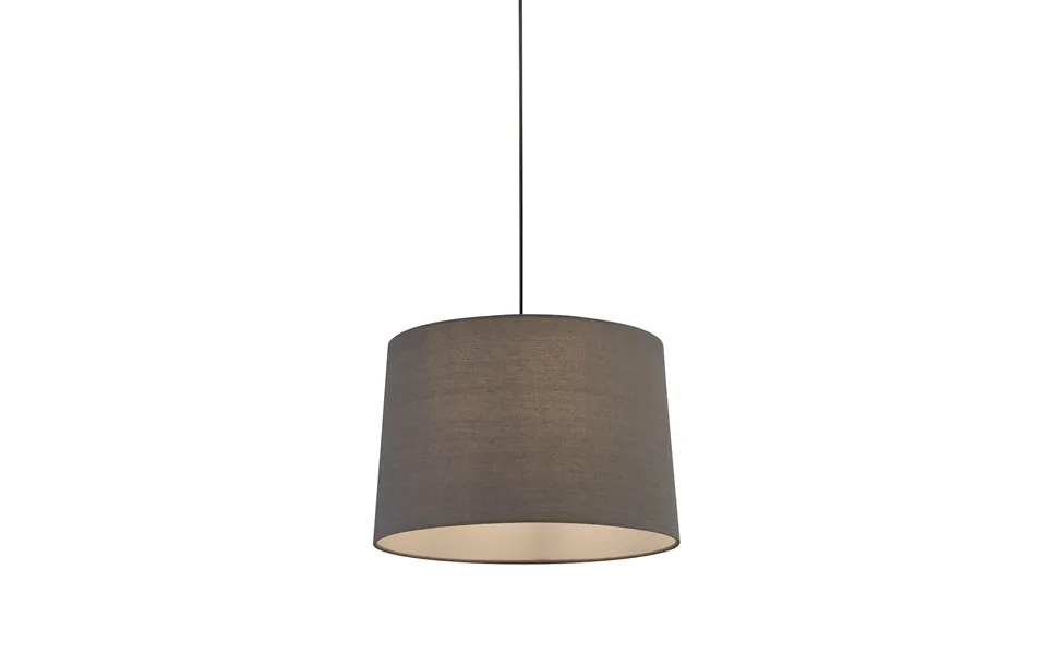 Grey Tapered Linen Shade D40cm