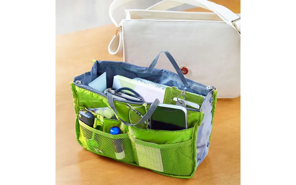 Handbag Organiser Green