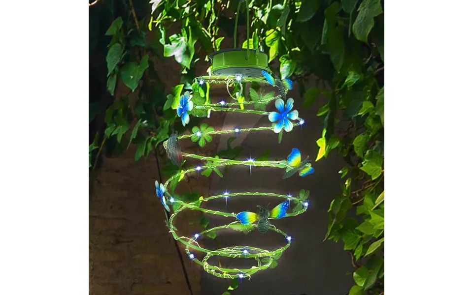 Hanging Solar Spiral Light