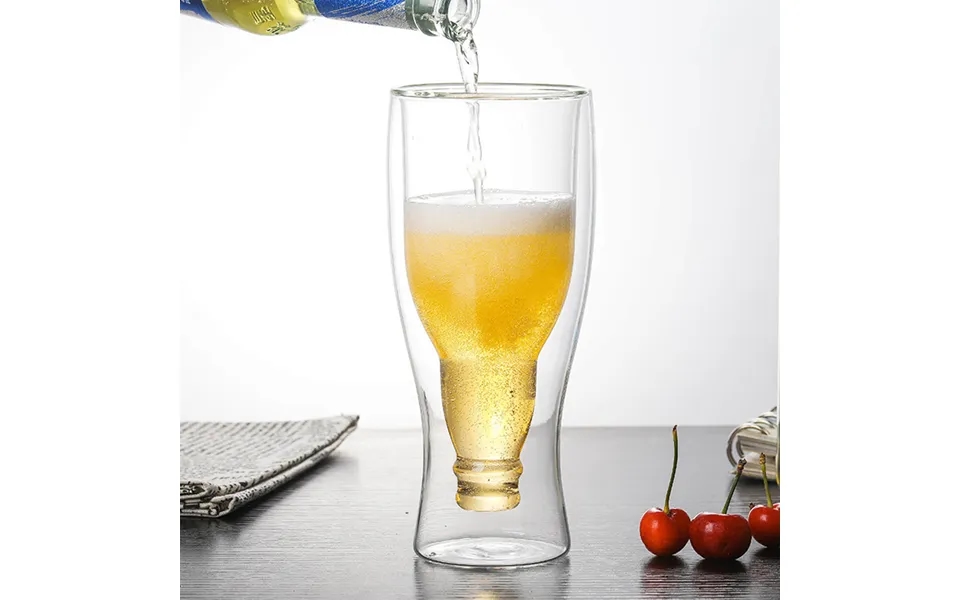 Hop Side Down Pint Glass