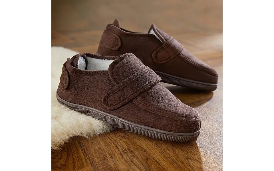 Ladies Slippers Indoor & Outdoor Brown Size Small