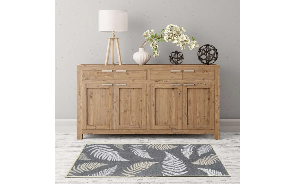 Mayfair Recylon Mat Botanical Leaves 150x67cm