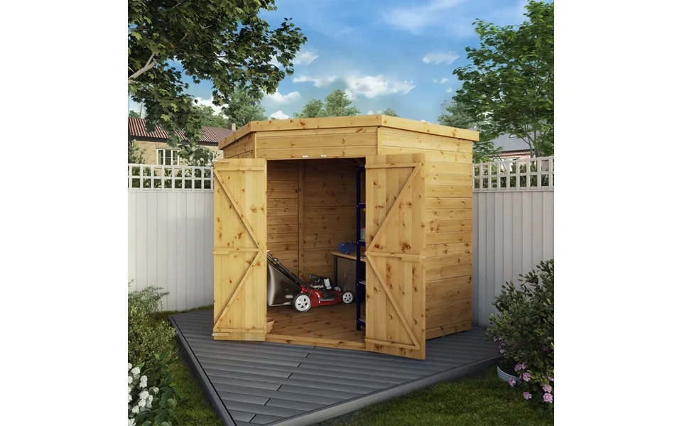 Mercia 7 X 7ft Shiplap Corner Shed