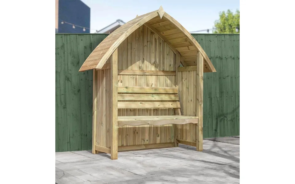 Mercia Arch Top Arbour Seat