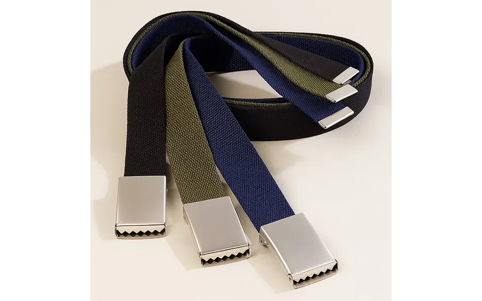 Military Belts Set Of 3
