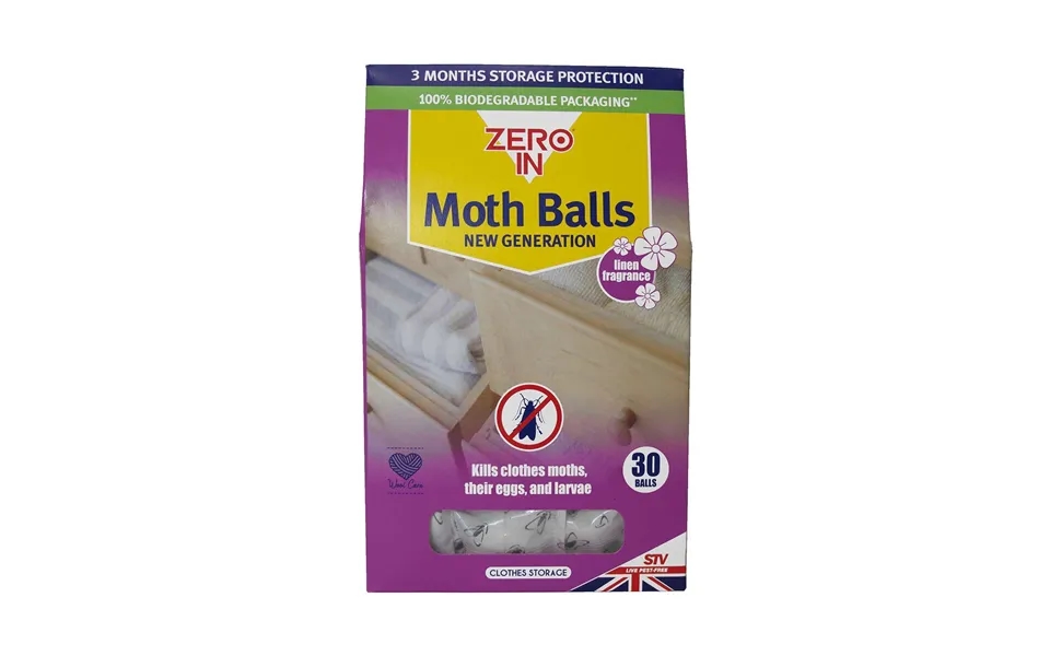 Moth Balls 30 Sachet Packs