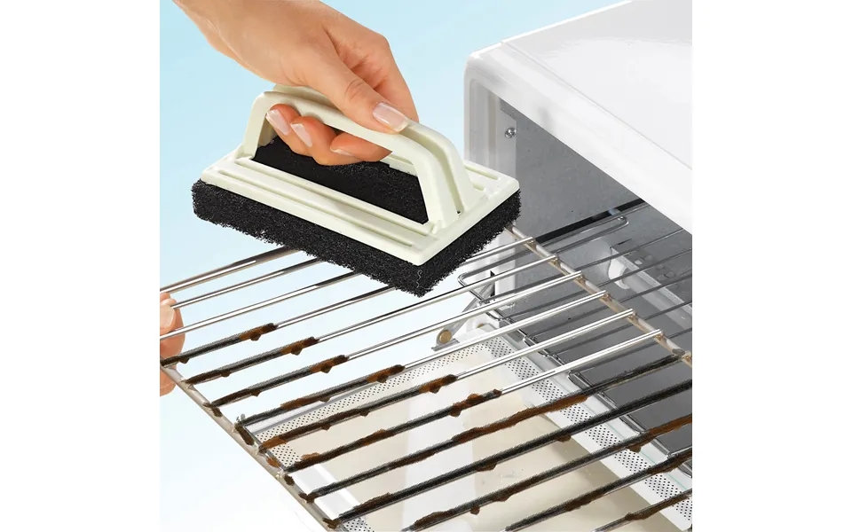 Pack Of 2 Bbq Cleaners H9 Xw15cm - Plastic Steel Wool