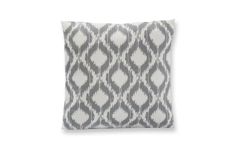 Pair Of Grey Aztec Scatter Cushions