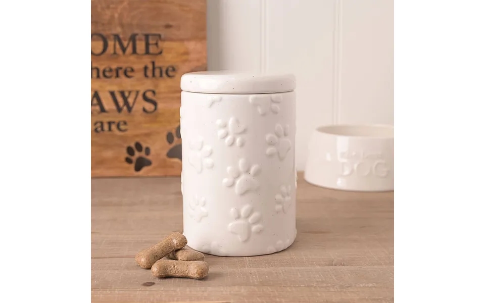 Paw Prints Treat Jar