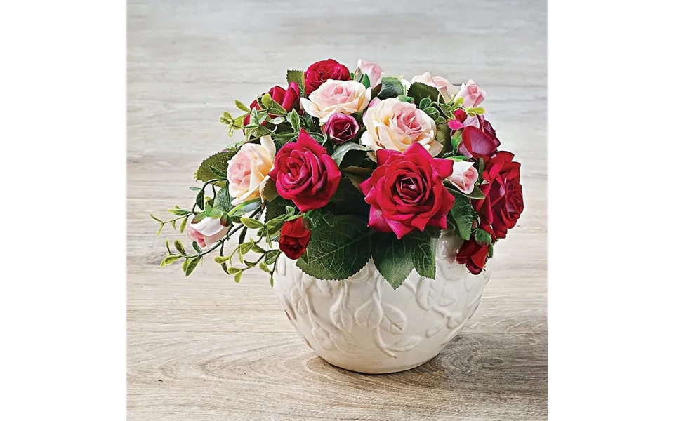 Pink And Red Mixed Rose Bouquet